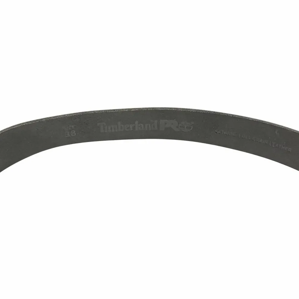Timberland PRO No-Scratch Leather Mechanic Belt 38 Full Grain Black Workwear